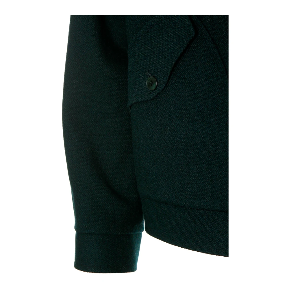 Nudie Jeans Klassieke wollen jas Green Heren