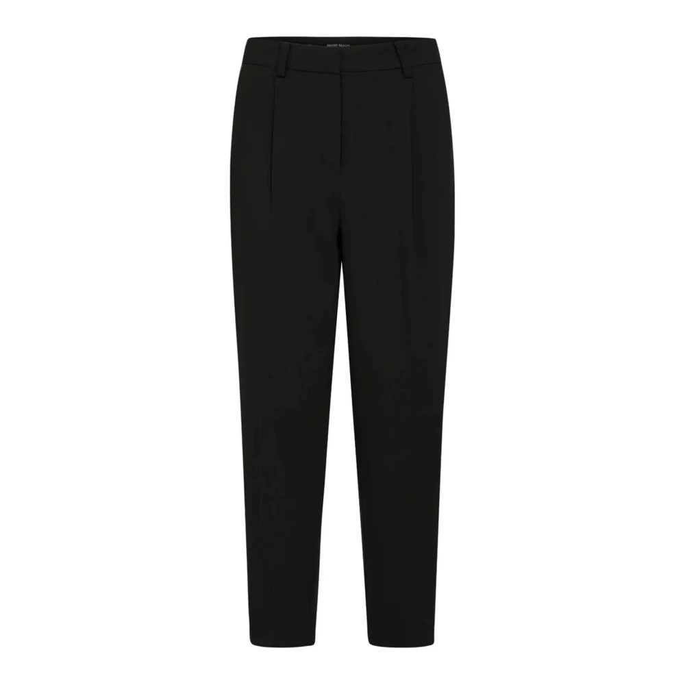 Bruuns Bazaar Slim-fit Trousers Black Dames