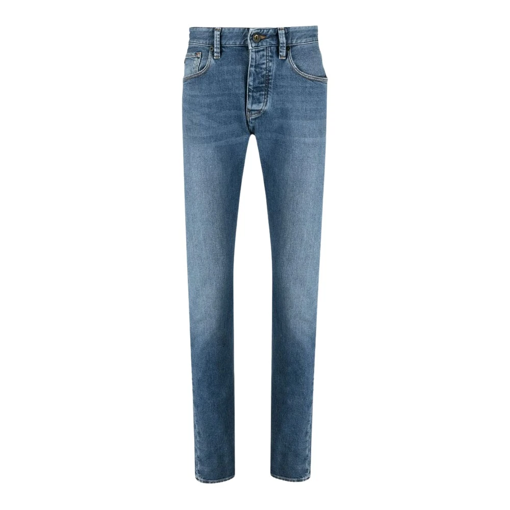 Emporio Armani J75 Jeans Denim Blue Heren