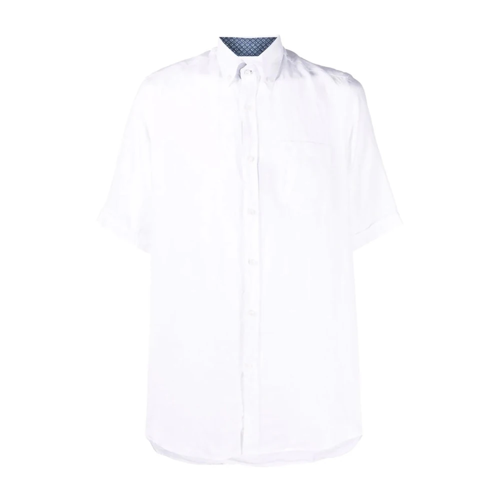 PAUL & SHARK Short Sleeve Shirts White Heren