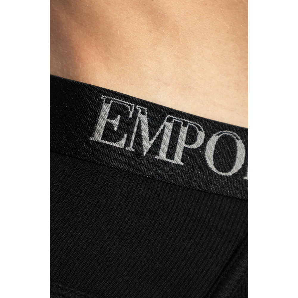 Emporio Armani Twee-Pack Onderbroeken Black Heren