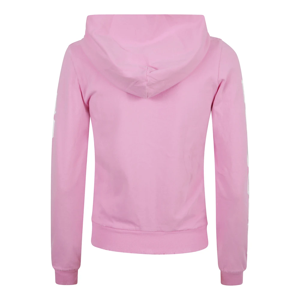 Balenciaga Zip-Up Hoodie Sweaters Pink Dames