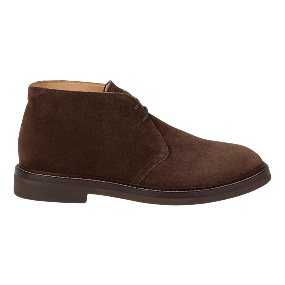 Shoes > Boots > Lace-up Boots - - Brunello Cucinelli - Modalova