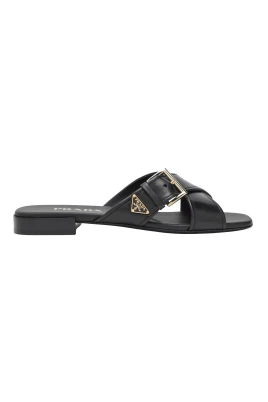 Leather Cross Slide