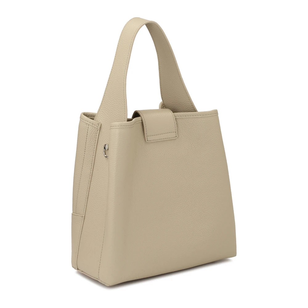 Kazar Lichtgrijze handtas met decoratieve sluiting Gray Dames