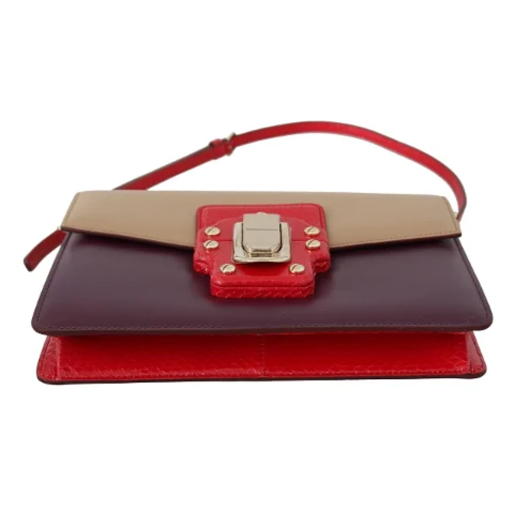 Dolce & Gabbana Pre-owned Leather shoulder-bags Multicolor Dames