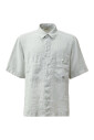 grey-linen-shirt-with-buttoned-collar
