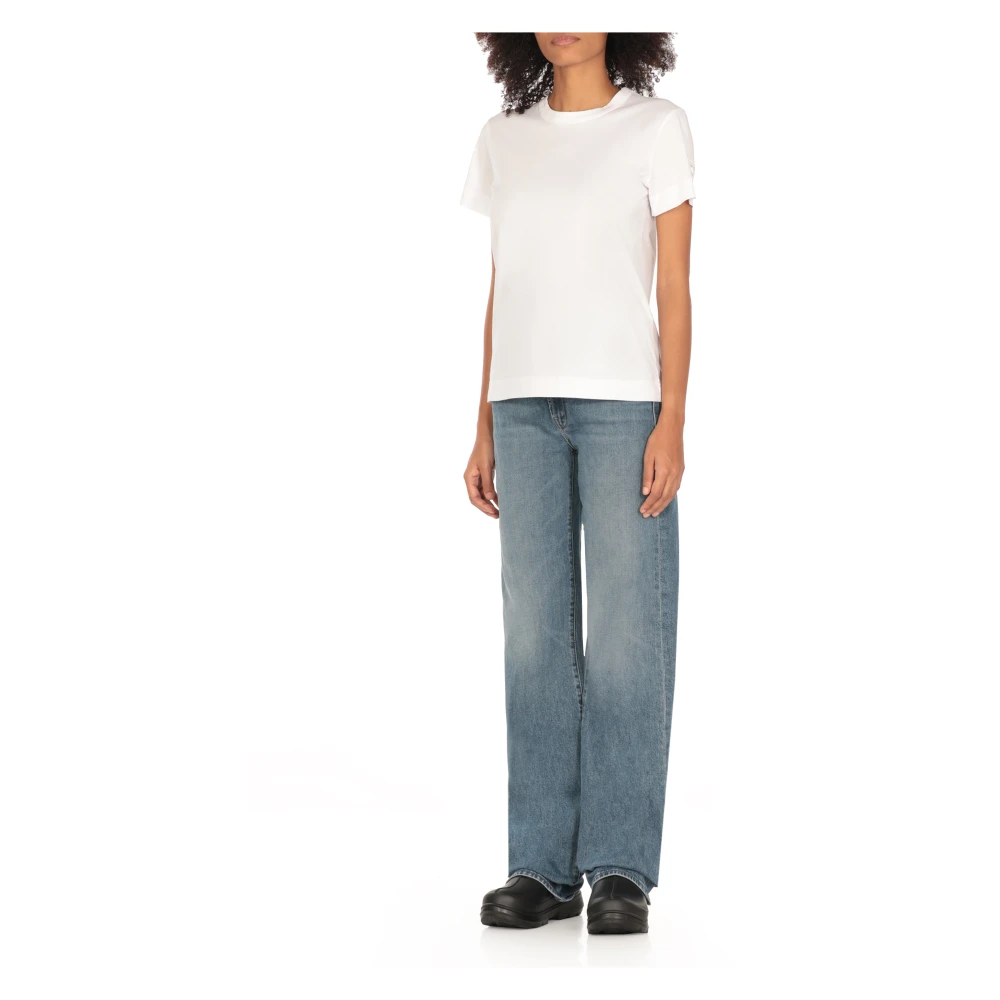 Canada Goose Witte Katoenen T-shirt en Polo White Dames
