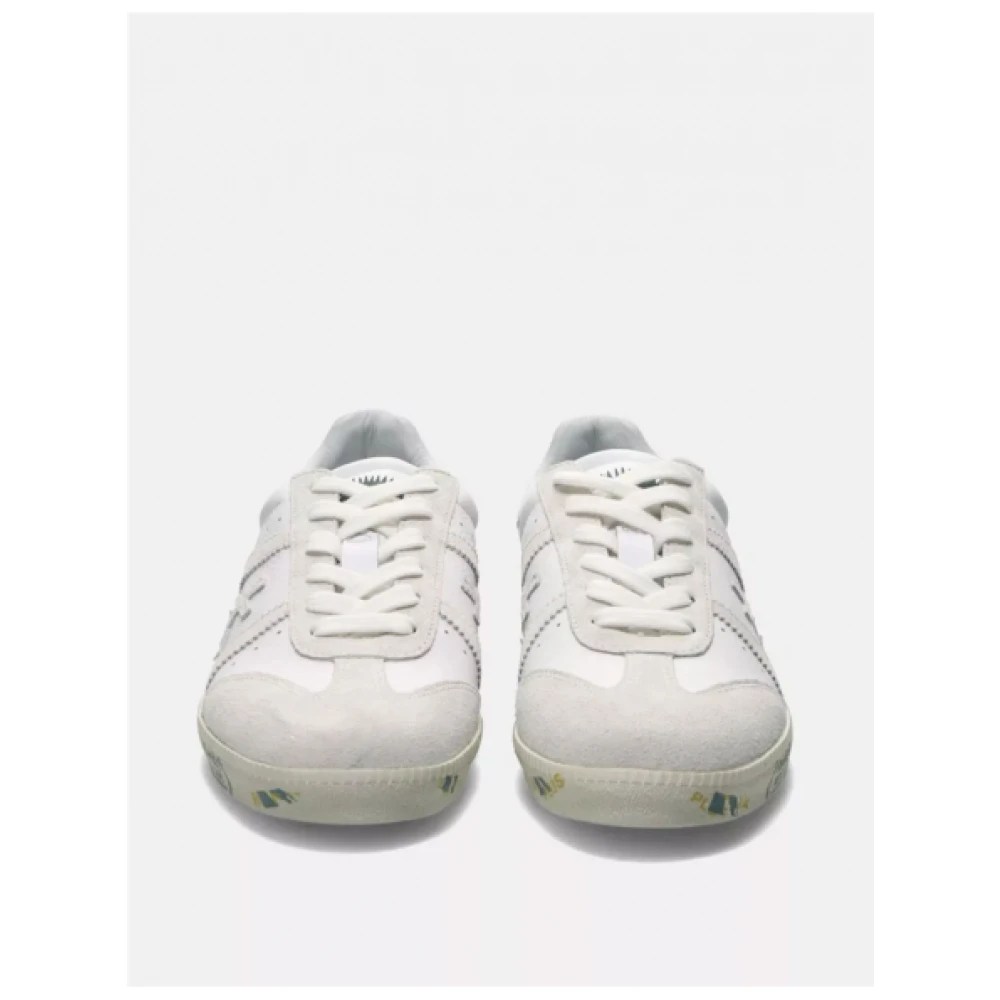 Premiata Witte Leren Bonnie Sneakers voor Heren White Heren