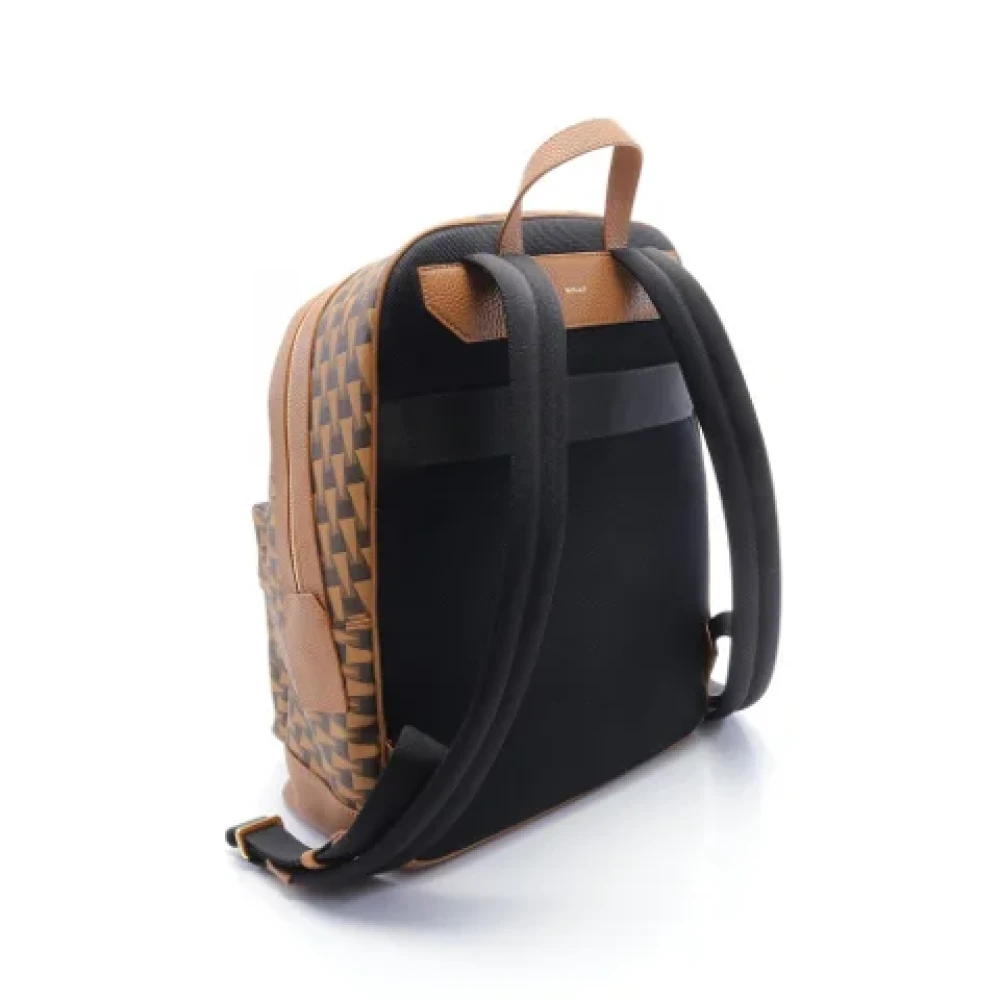 Bally Pre-owned Canvas shoulder-bags Brown Dames