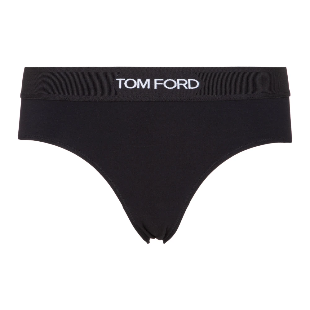 Tom Ford, Bottoms, female, Black, Size: M Modal Signature Boy Shorts
