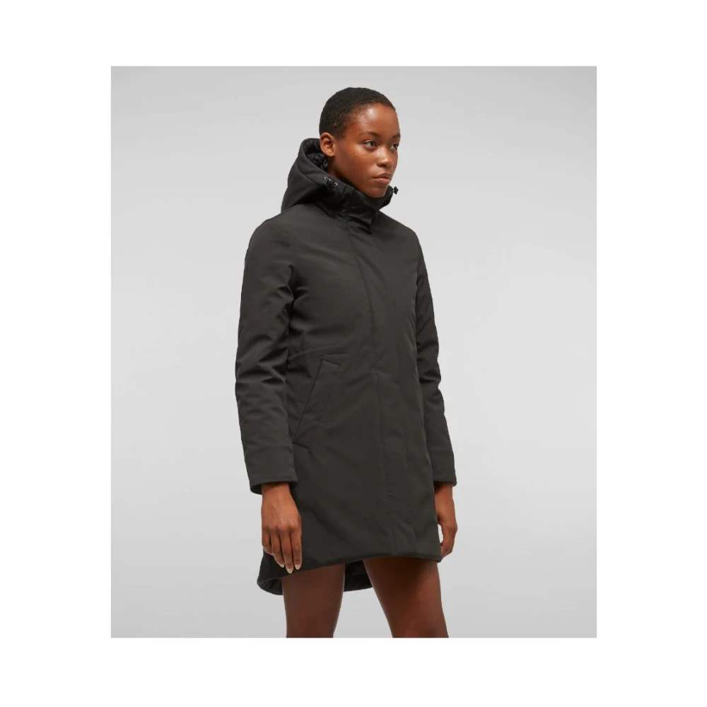 RefrigiWear Stijlvolle Winter Parkas voor Mannen Black Dames
