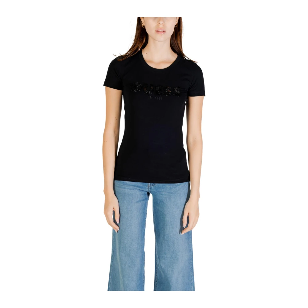 Guess - Tops > T-Shirts - Black - Guess - Modalova