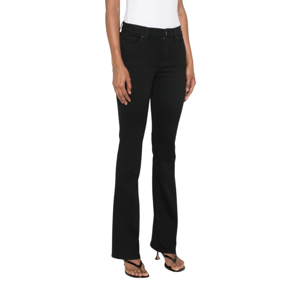 7 For All Mankind The Bootcut - Female - Bootcut Jeans - Black - W29 - Jeans