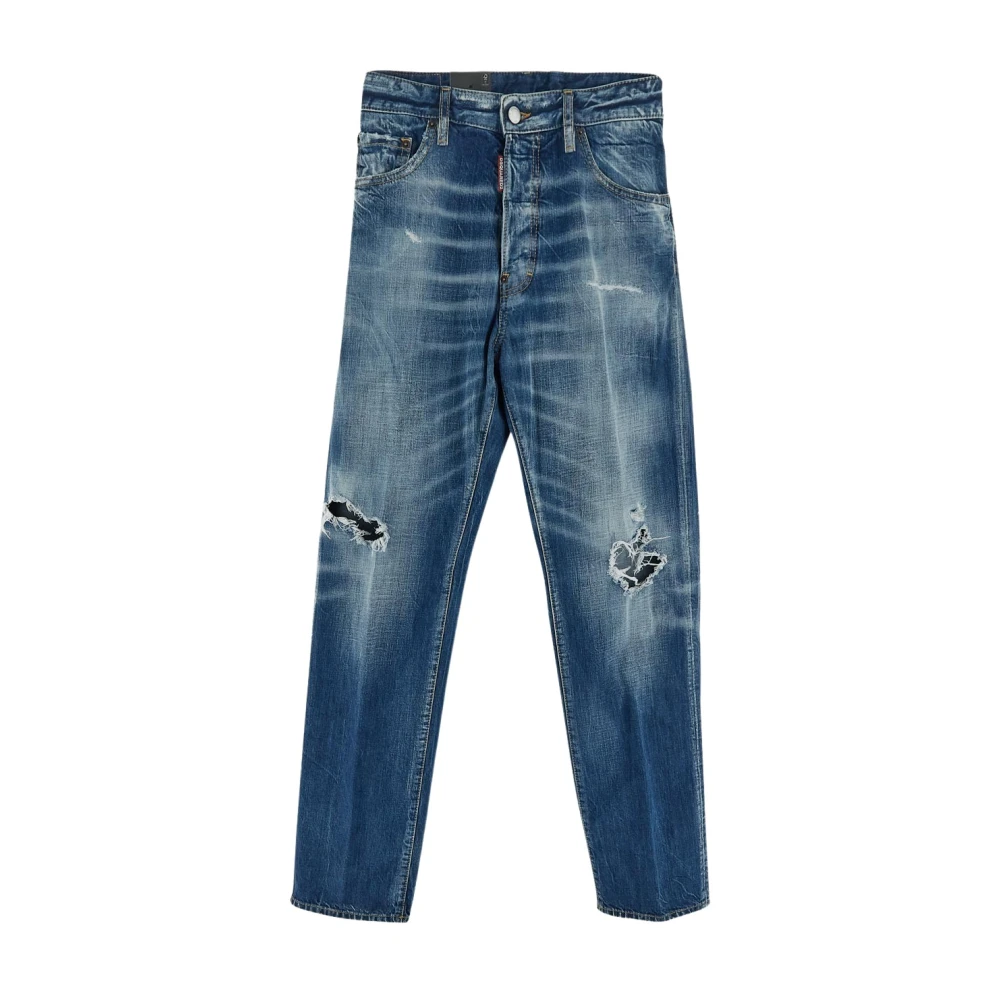 Dsquared2 Heren Denim Mode Blue Heren