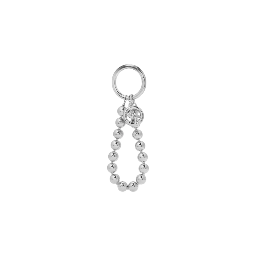 Michael Kors Women's Gray Charm Keyring - Keychains - One Size - Accessories