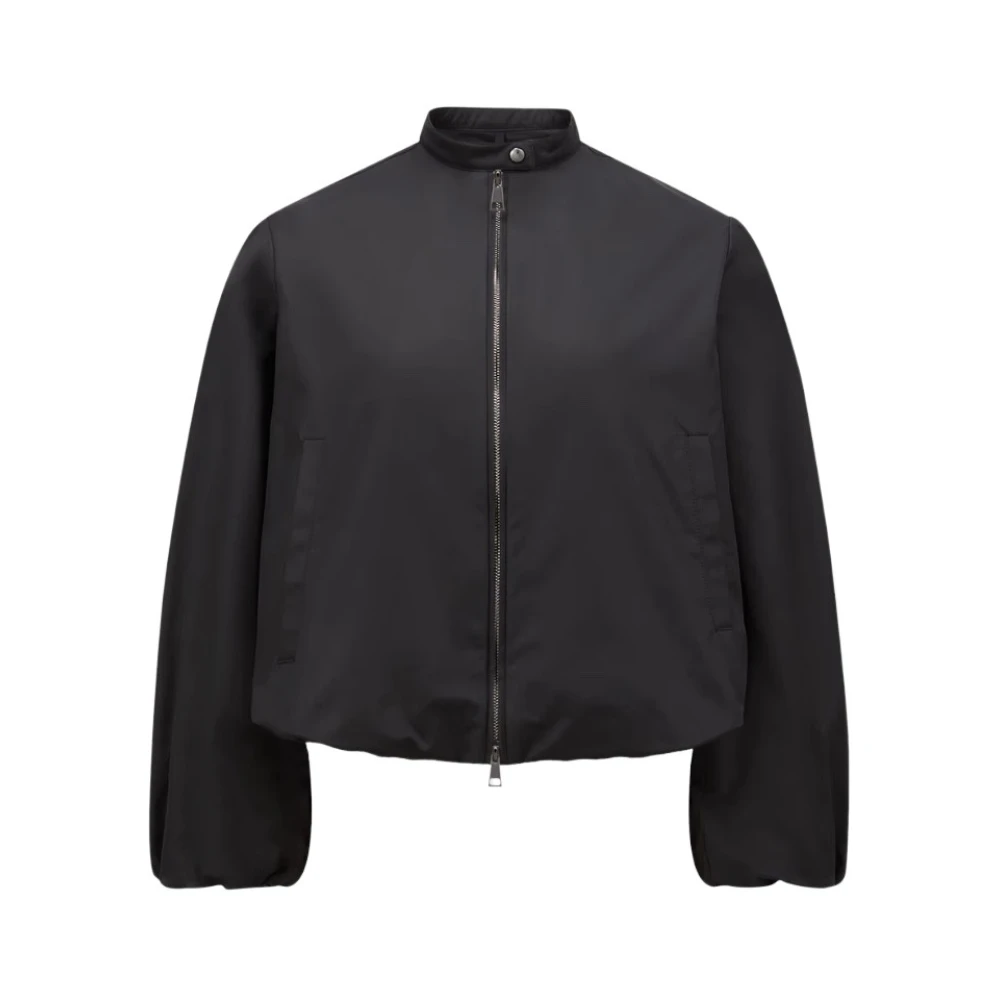 Moncler Black Light Jackets, Female, Xs, Gruissan Bomber