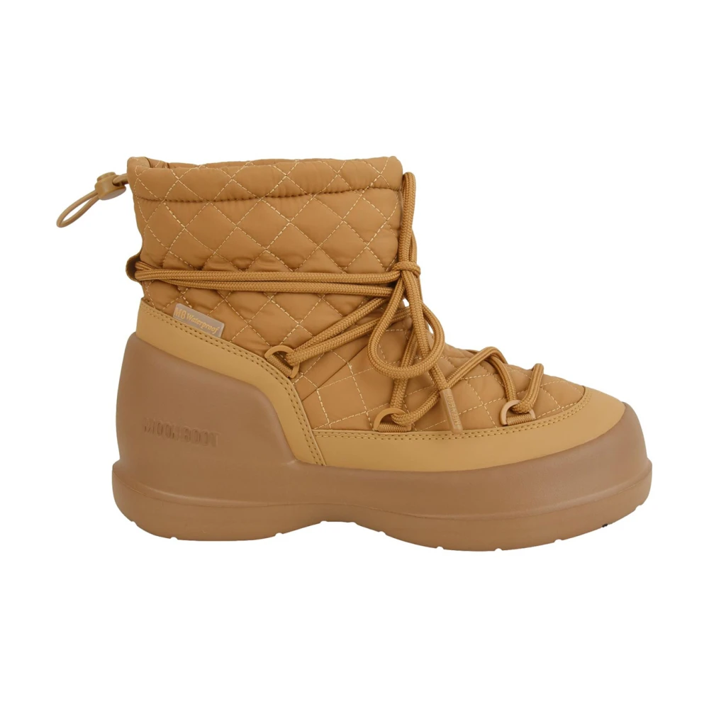 Moon Boot Women's Beige Scarpa Boot - Winter Boots - 3 Uk - Shoes