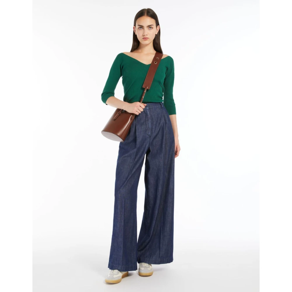 Max Mara Weekend Groene Oceano Tops voor Weekend Green Dames