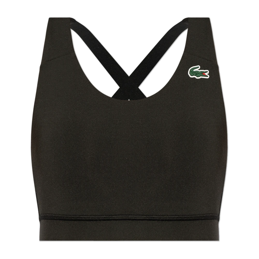 Lacoste Sportbeha Black Dames