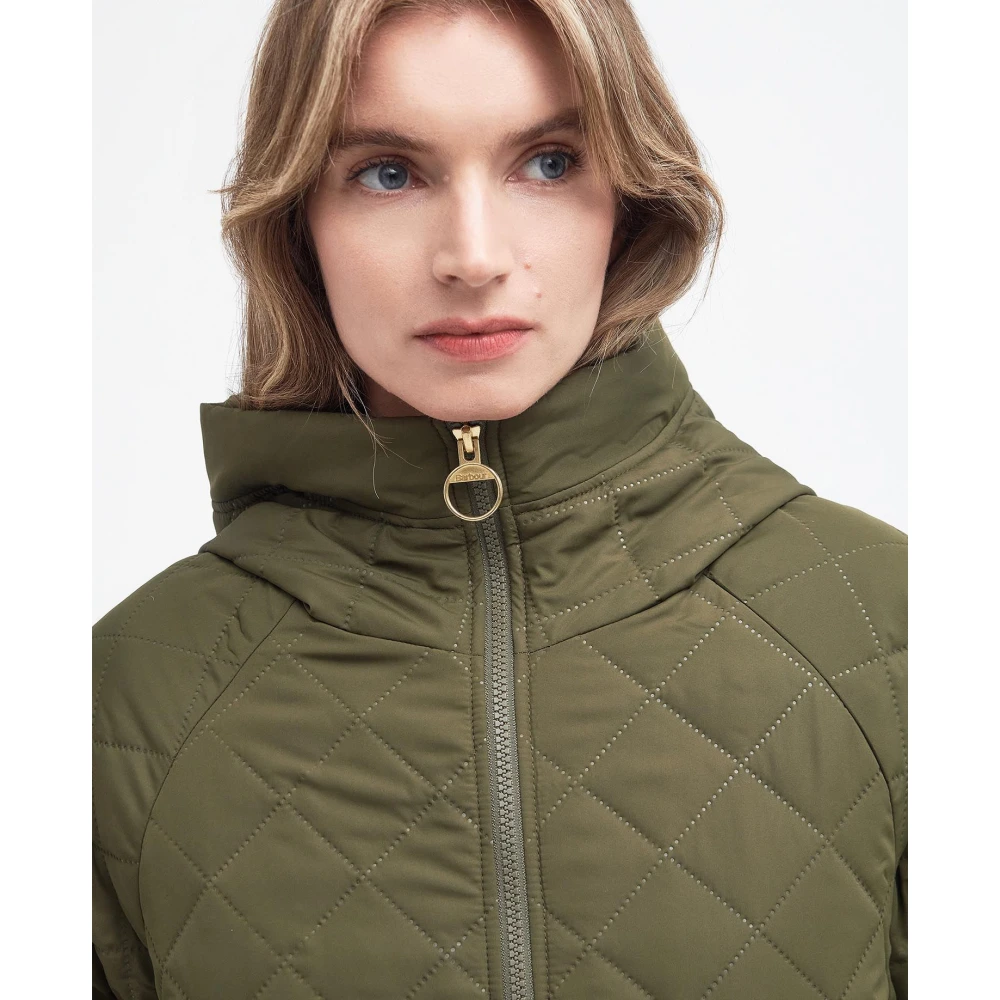 Barbour Down Jackets Green Dames