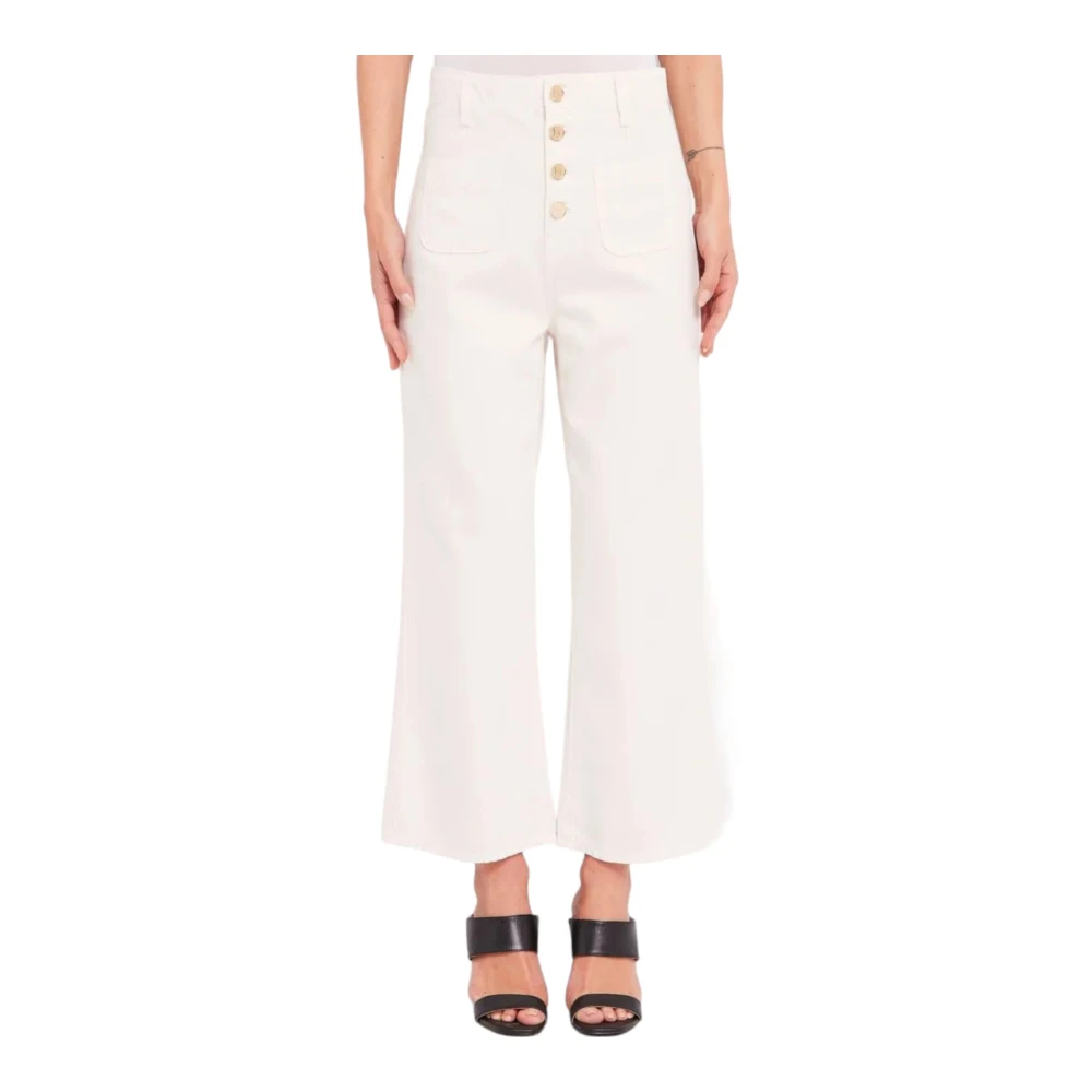 Gaudi Stijlvolle Herenjeans White Dames