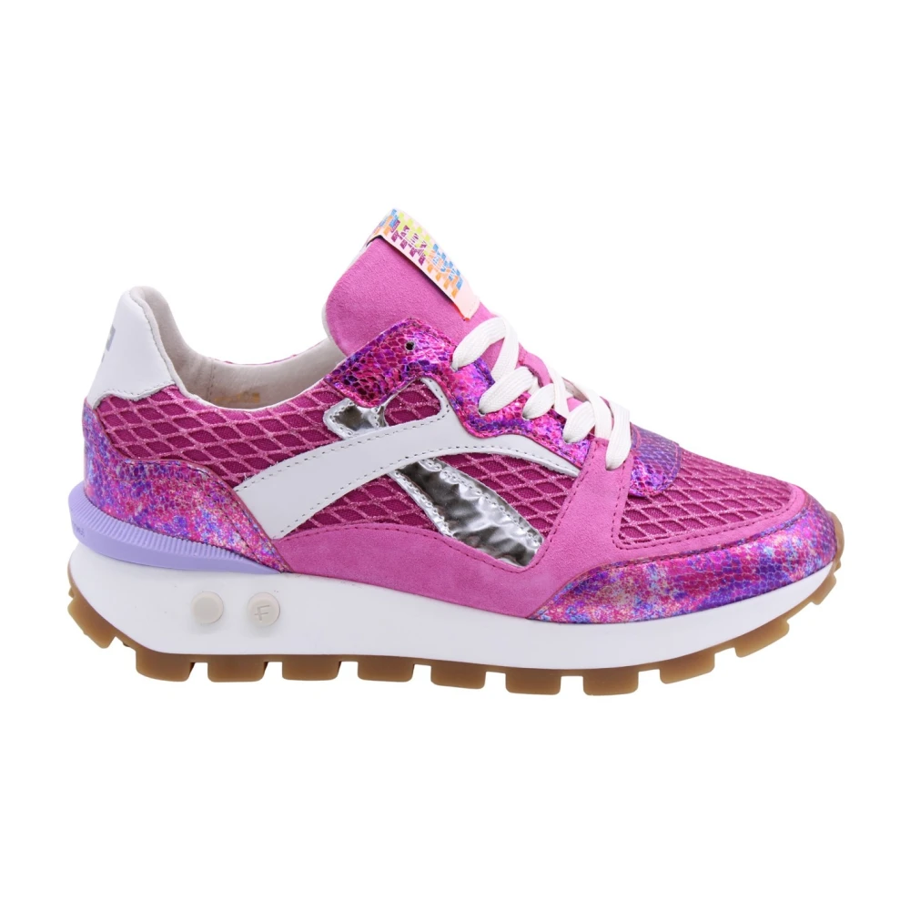 Floris van Bommel Blokki 07.06 Dames Schoenen Roze