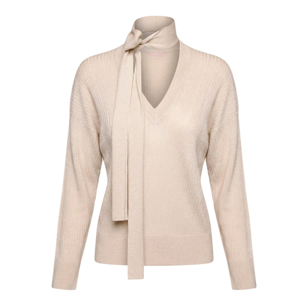 Liu Jo Damen Beige Strickwaren, Xsgröße: