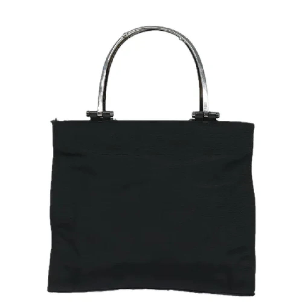 Gucci Vintage Pre-owned Fabric gucci-bags Black Dames
