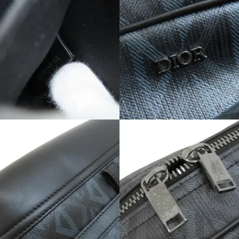 Dior Vintage Pre-owned Fabric dior-bags Blue Dames