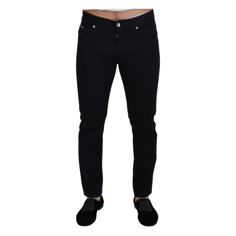 Dolce & Gabbana Men's Black Skinny Denim Jeans
