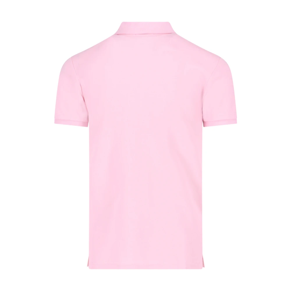 Ralph Lauren Roze Polo T-shirt met Klassieke Kraag Pink Heren