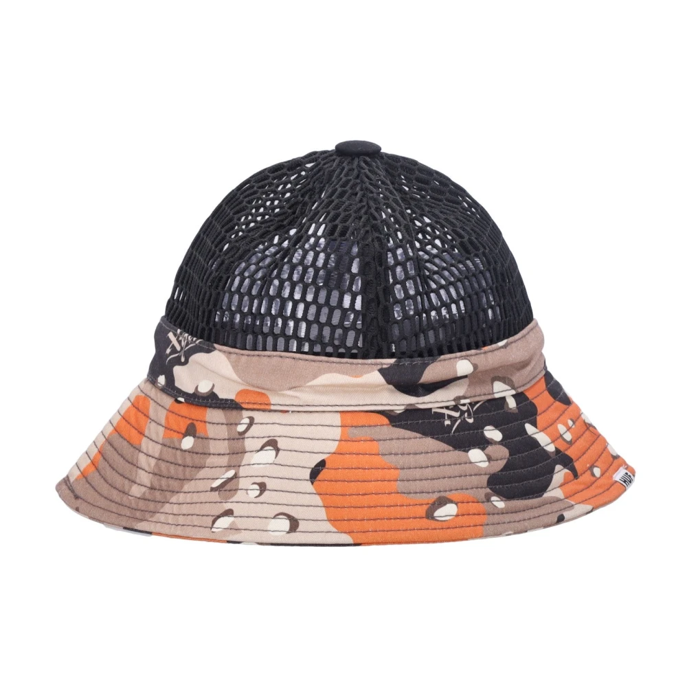 HUF Mesh Fisherman Bucket Hat Samenwerking X-girl Multicolor Heren
