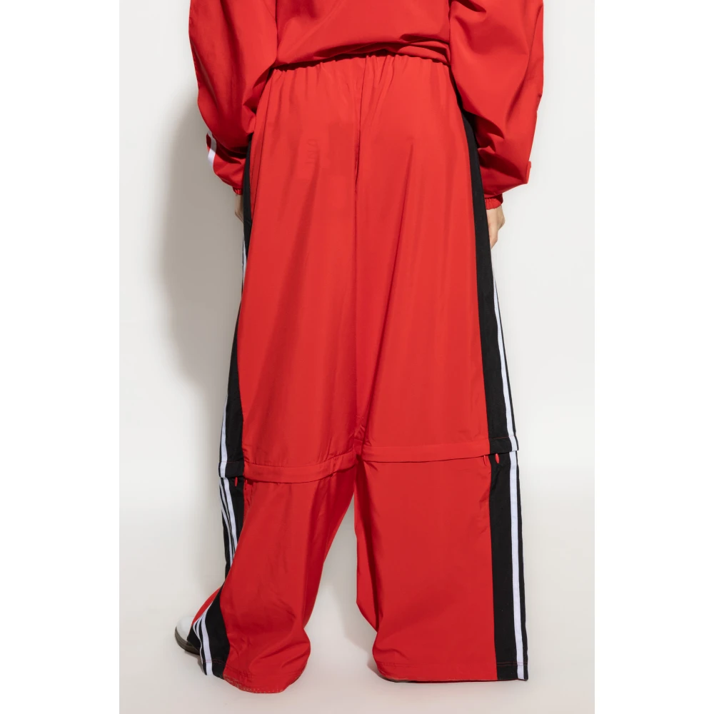 adidas Originals Wijde broek Red Unisex