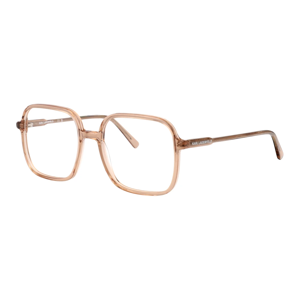 Karl Lagerfeld Brown Glasses, Female, 55 Mm, Optical