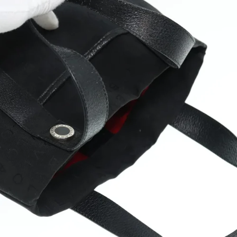 Bvlgari Vintage Pre-owned Canvas totes Black Dames