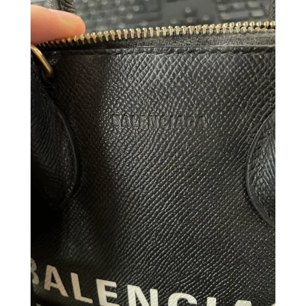 Balenciaga Vintage Pre-owned Leather shoulder-bags Black Dames