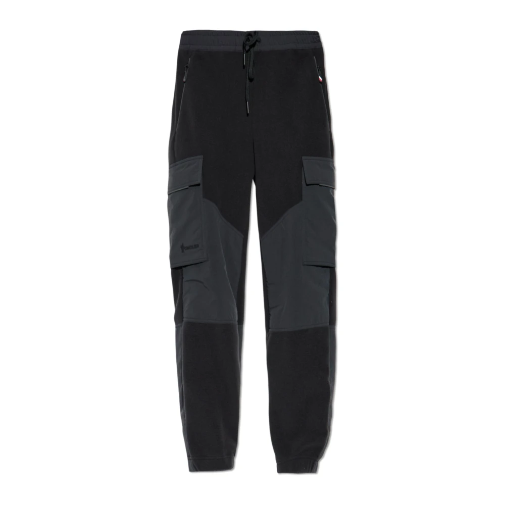 Moncler Uomo Nero Pantaloni, Xl, New,