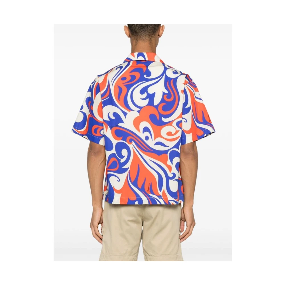 Dsquared2 Overhemd met abstract patroon Multicolor Heren