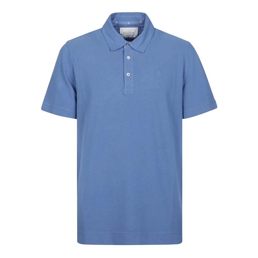 Ballantyne Polo Shirts Blue Heren