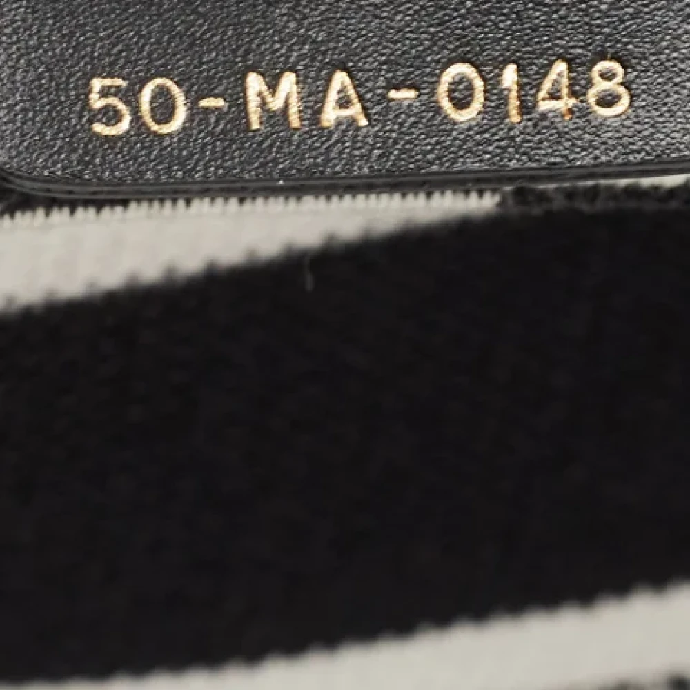 Dior Vintage Pre-owned Canvas totes Black Dames