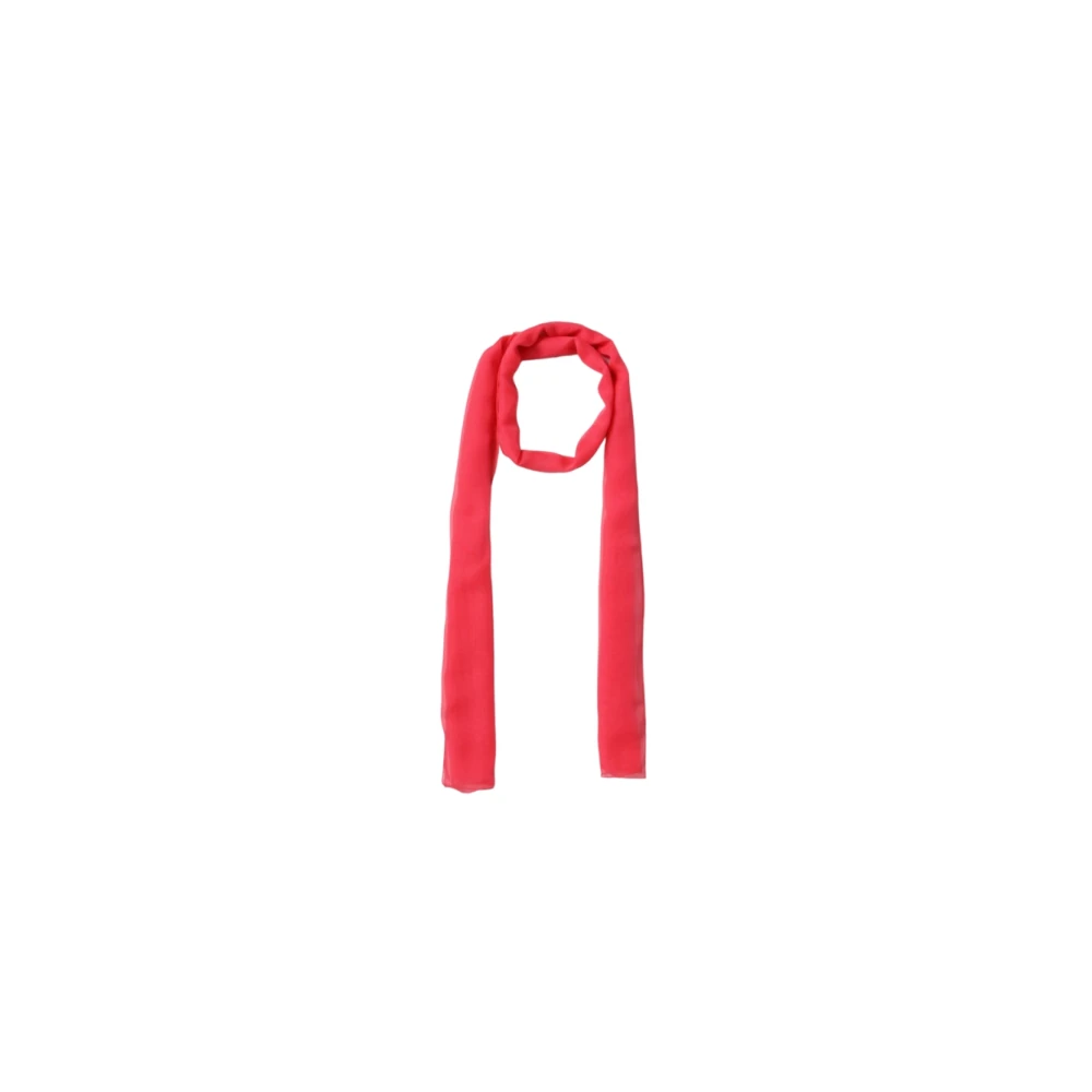 Liu Jo Women's Red Scarves, One Size, Coral Scarf Stole