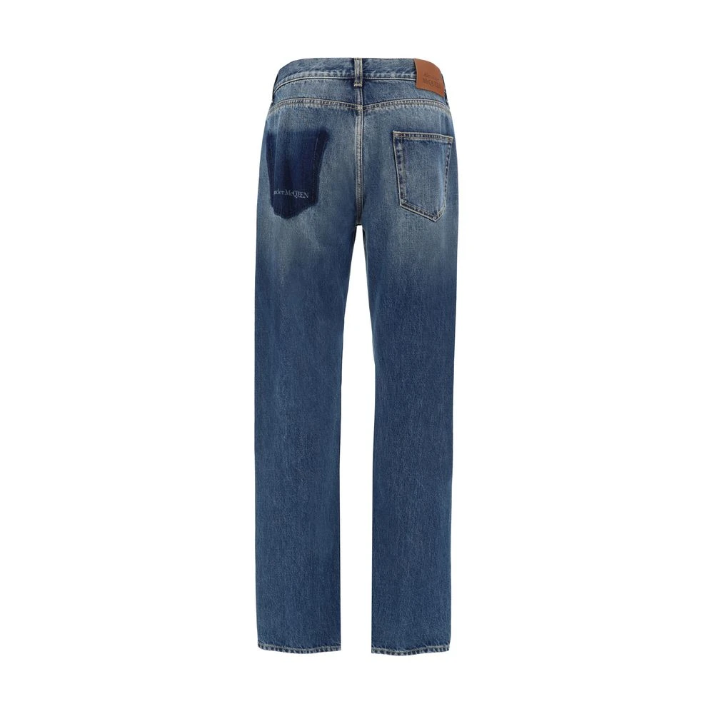 alexander mcqueen Klassieke Denim Jeans Blue Heren