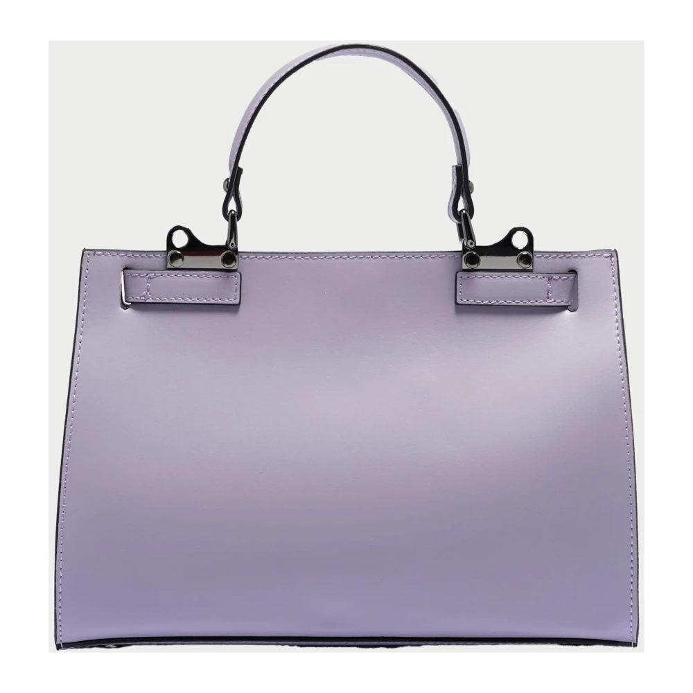 Marc Ellis Lila Queen Leren Schoudertas Purple Dames