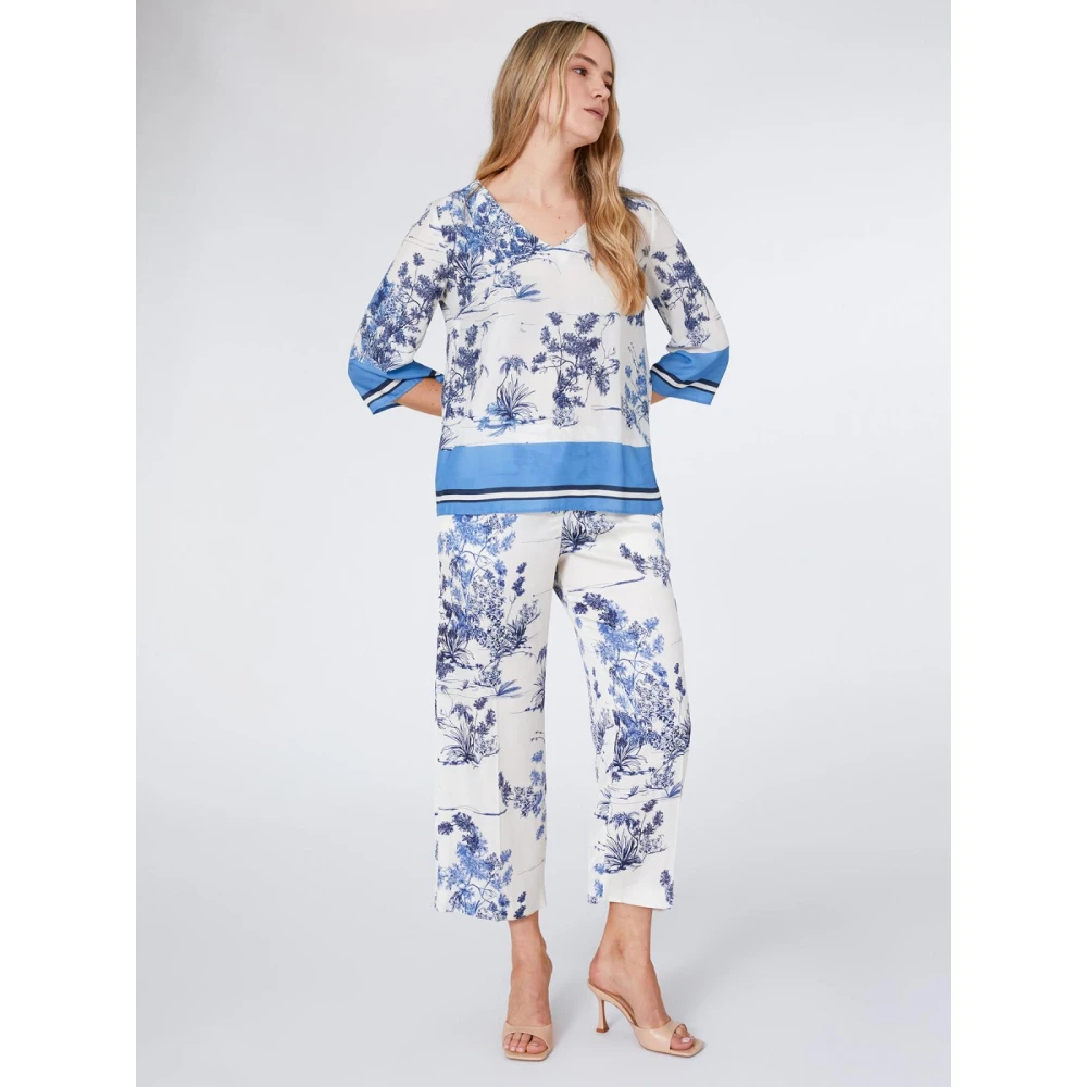Elena Mirò Stijlvol Overhemd Multicolor Dames