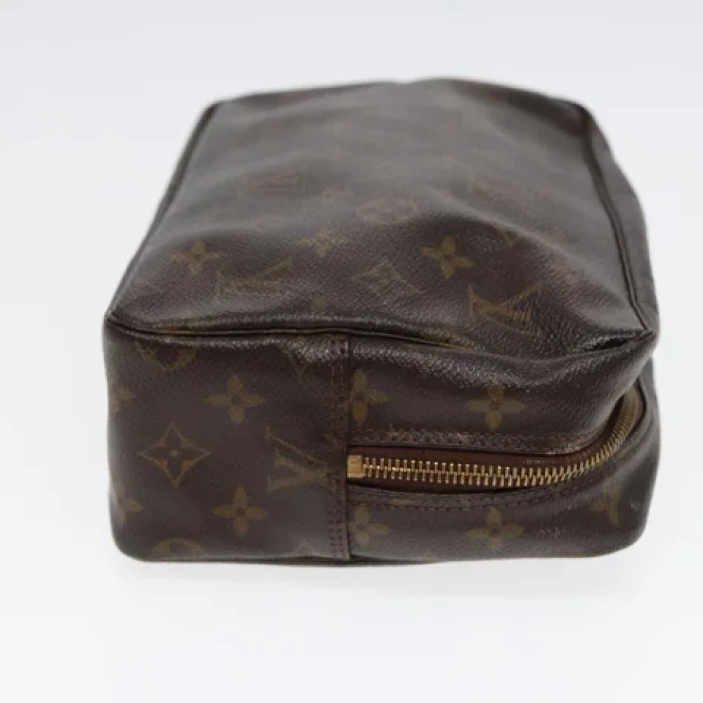 Louis Vuitton Vintage Pre-owned Canvas clutches Brown Dames