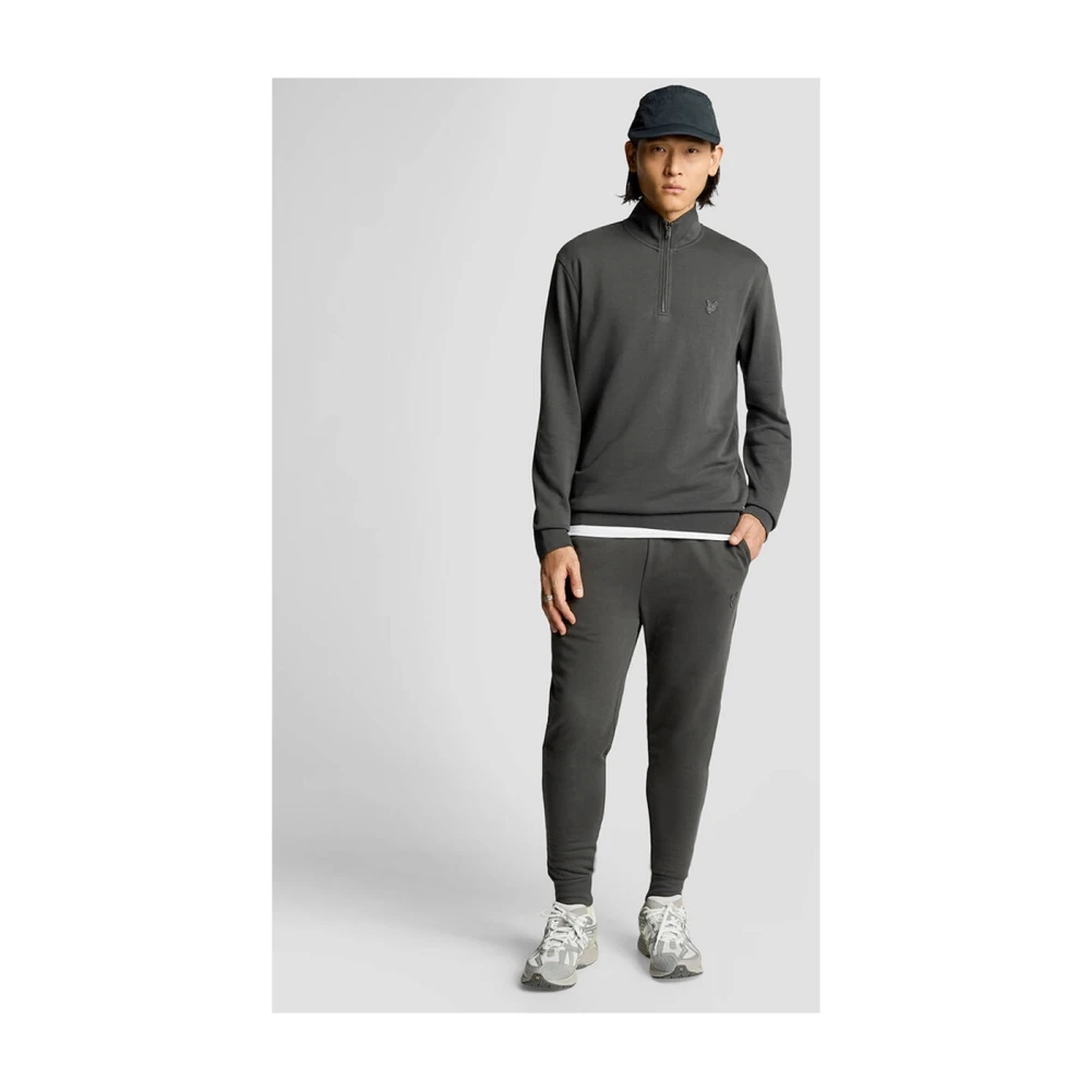 Lyle & Scott Casual Sweatshirt in Trendy Stijl Gray Heren