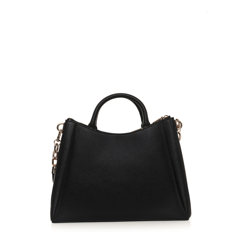 Guess Eco Gloriana Handtas met Klepsluiting Black Dames