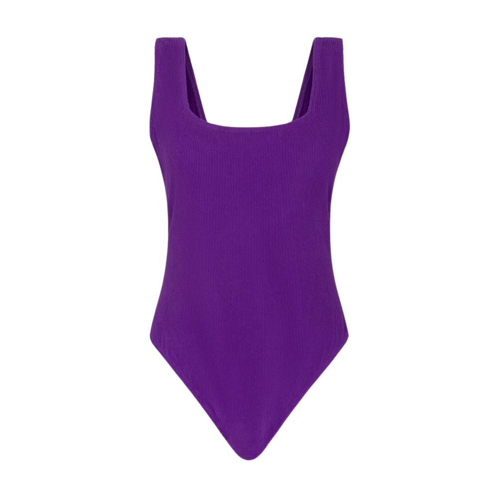 Me-Fui Gestempeld Paars Monokini Badpak Purple Dames