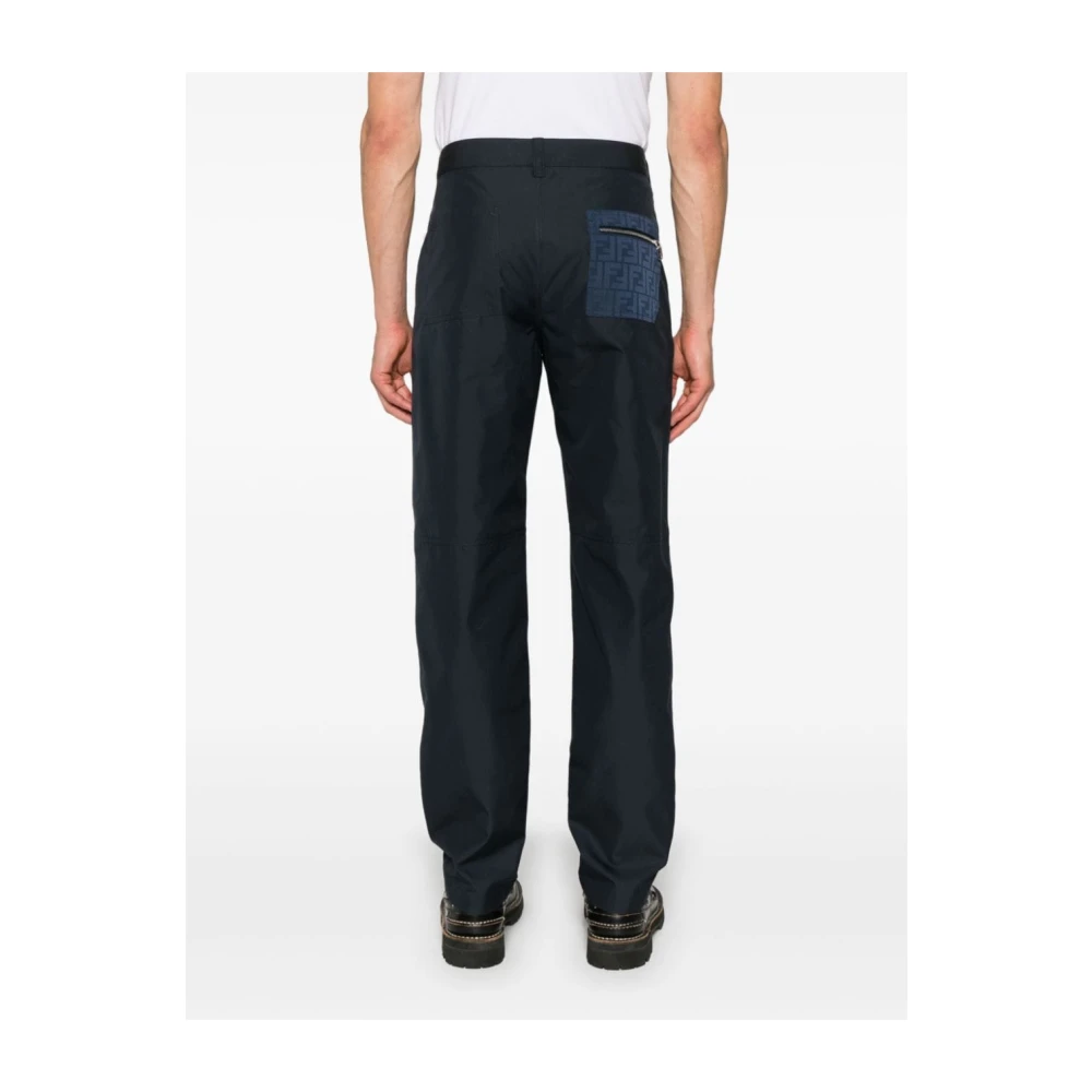 Fendi Stijlvolle Broek Black Heren